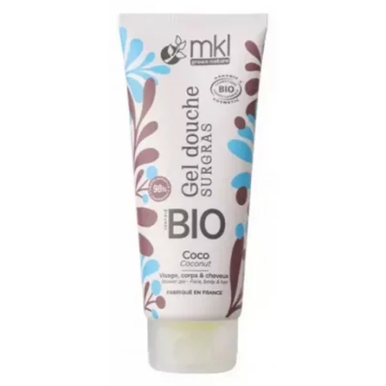 MKL Green Nature Gel Douche Surgras Coco Bio 200 ml