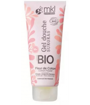 MKL Green Nature Gel Douche Surgras Fleur de Coton Bio 200 ml