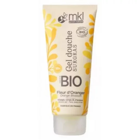 MKL Green Nature Gel Douche Surgras Fleur d'Oranger Bio 200 ml
