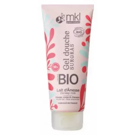 MKL Green Nature Gel Douche Surgras Lait d'Ânesse Bio 200 ml