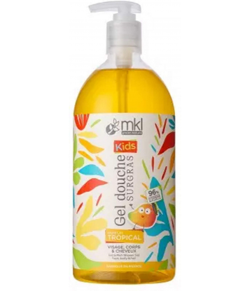 MKL Green Nature Kids Gel Douche Surgras Tropical 1 L