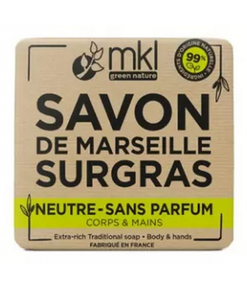 MKL Green Nature Savon de Marseille Surgras Neutre 100 g