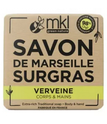 MKL Green Nature Savon de Marseille Surgras Verveine 100 g