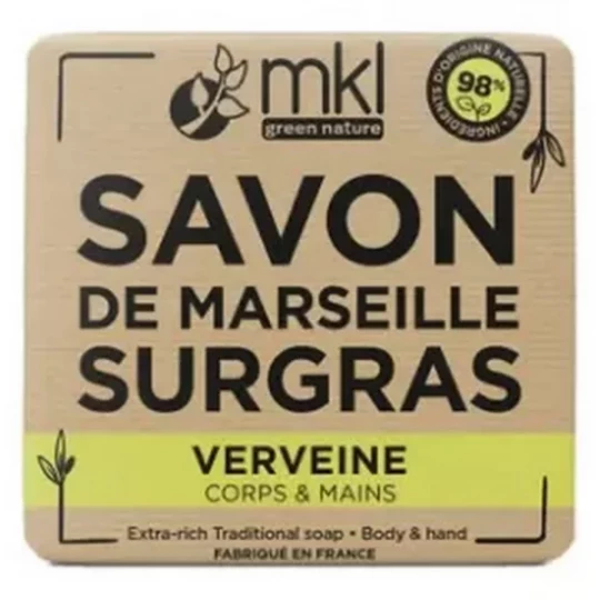 MKL Green Nature Savon de Marseille Surgras Verveine 100 g