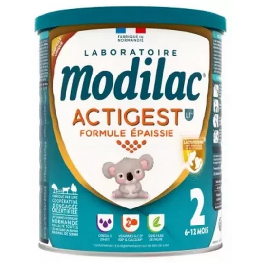 Modilac Actigest 2e Âge de 6 à 12 Mois 800 g