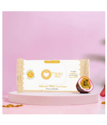 Musc Intime Lingettes Intimes Crazy Passion Lingettes x 30