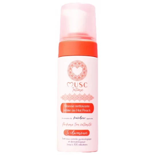 Musc Intime Mousse Nettoyante Intime Hot Peach 150 ml