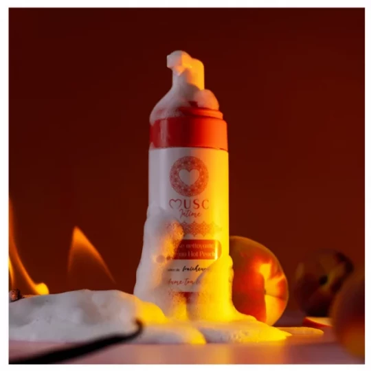 Musc Intime Mousse Nettoyante Intime Hot Peach 150 ml - image 3