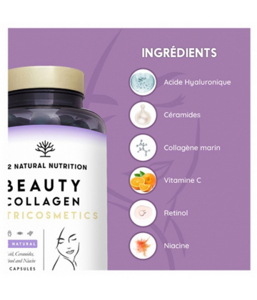 N2 Natural Nutrition Beauty Collagène Gélules x 90