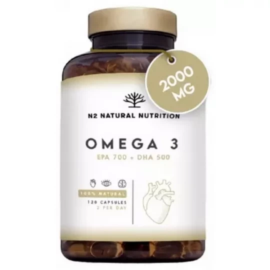N2 Natural Nutrition Omega 3 Capsules x 120