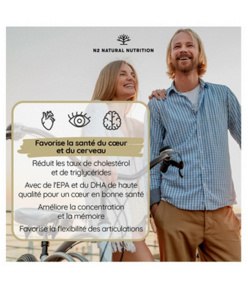 N2 Natural Nutrition Omega 3 Capsules x 120
