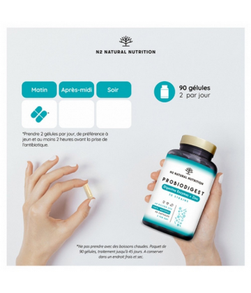 N2 Natural Nutrition ProBiodigest Capsules x 90