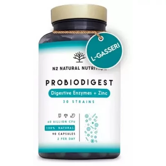N2 Natural Nutrition ProBiodigest Capsules x 90