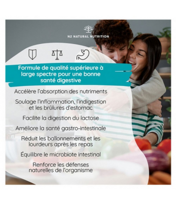 N2 Natural Nutrition ProBiodigest Capsules x 90
