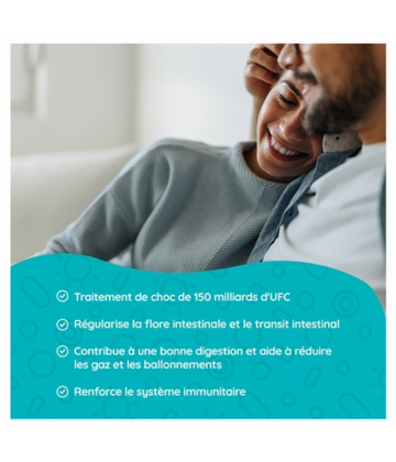 N2 Natural Nutrition SymBiotics 150 ProBiotiques PréBiotiques et Zinc Capsules x 60