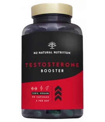N2 Natural Nutrition Testosterone Booster Capsules x 90