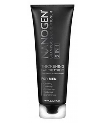 Nanogen 5 en 1 Shampooing et Conditioner pour homme 240 ml