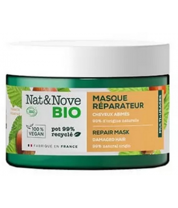 Nat&Nove Réparation Masque Réparateur Bio 300 g