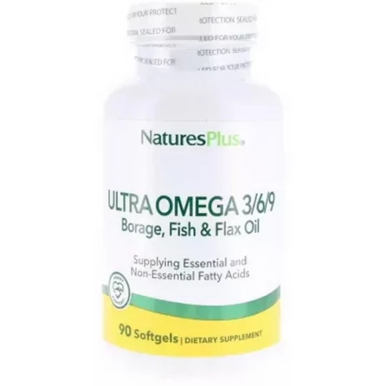 Natures Plus Ultra Oméga 3/6/9 Capsules x 90