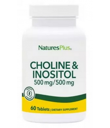 Natures Plus Choline & Inositol Comprimés x 60
