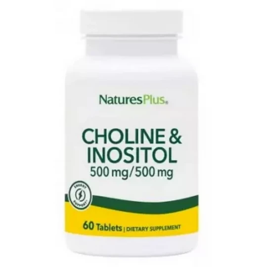 Natures Plus Choline & Inositol Comprimés x 60