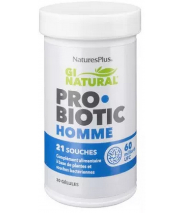 Natures Plus Gi Natural ProBiotic Homme Gélules x 30