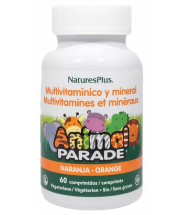 Natures Plus Animal Parade Multivitamines et Minéraux Comprimés x 60