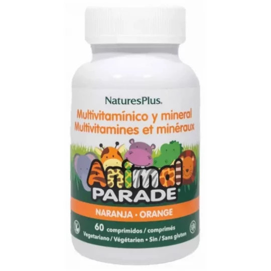 Natures Plus Animal Parade Multivitamines et Minéraux Comprimés x 60