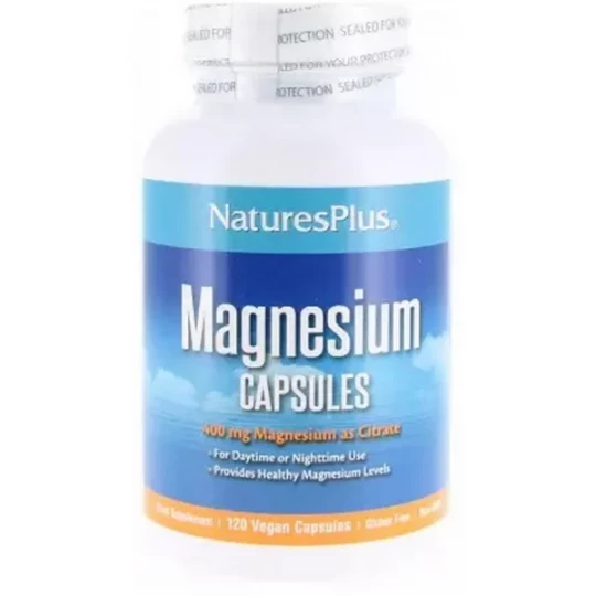 Natures Plus Magnésium Capsules x 120
