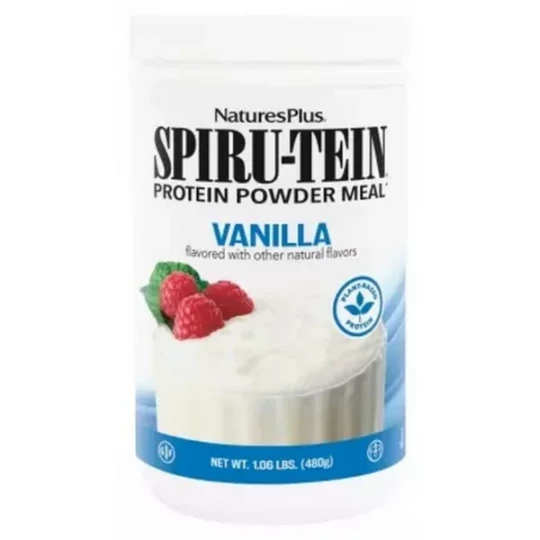 Natures Plus Spiru-Tein Poudre de Protéines Vanille 480 g
