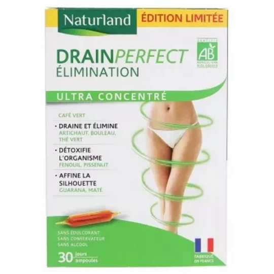 Naturland Drainperfect Élimination Bio Ampoules x 30