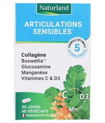 Naturland Articulations Sensibles Végécaps x 60