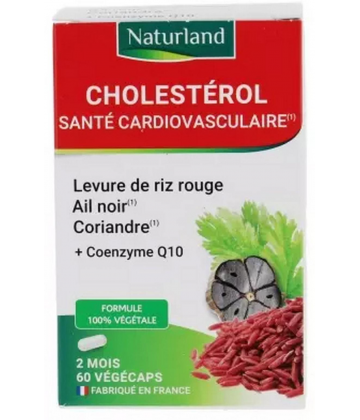Naturland Cholestérol Végécaps x 60