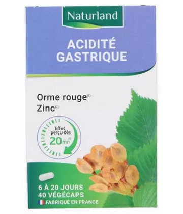 Naturland Acidité Gastrique Végécaps x 40