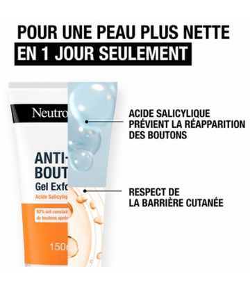 Neutrogena Anti-Boutons Gel Exfoliant 150 ml