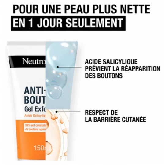 Neutrogena Anti-Boutons Gel Exfoliant 150 ml - image 2