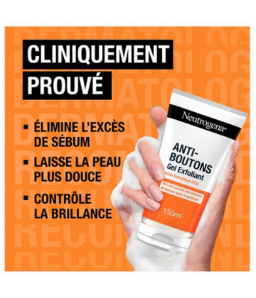 Neutrogena Anti-Boutons Gel Exfoliant 150 ml