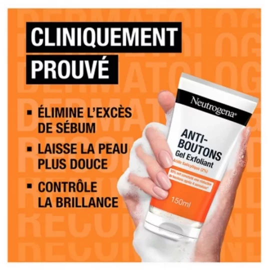 Neutrogena Anti-Boutons Gel Exfoliant 150 ml - image 4