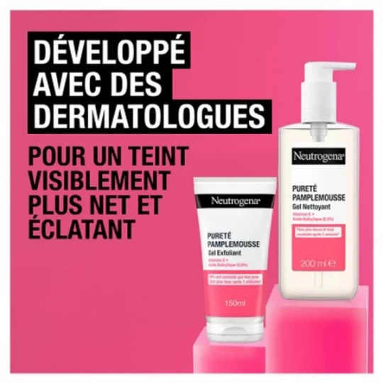 Neutrogena Gel Nettoyant Pureté Pamplemousse 150 ml - image 4
