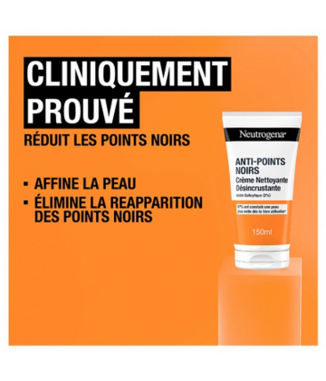 Neutrogena Crème Désincrustante Anti-Points Noirs 150 ml