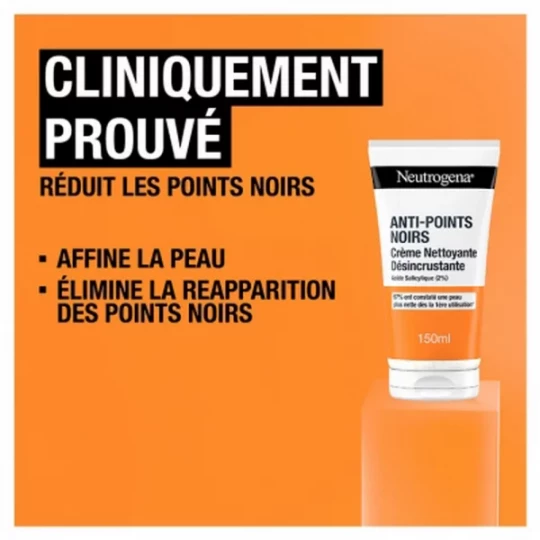 Neutrogena Crème Désincrustante Anti-Points Noirs 150 ml - image 2
