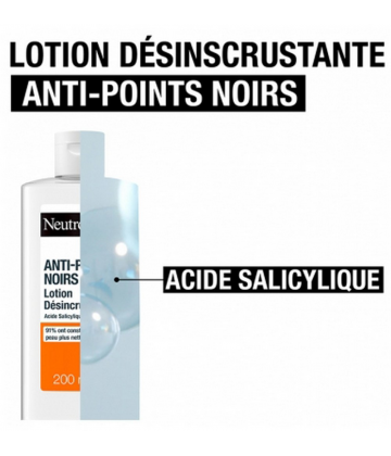 Neutrogena Lotion Désincrustante Anti-Points Noirs 200 ml