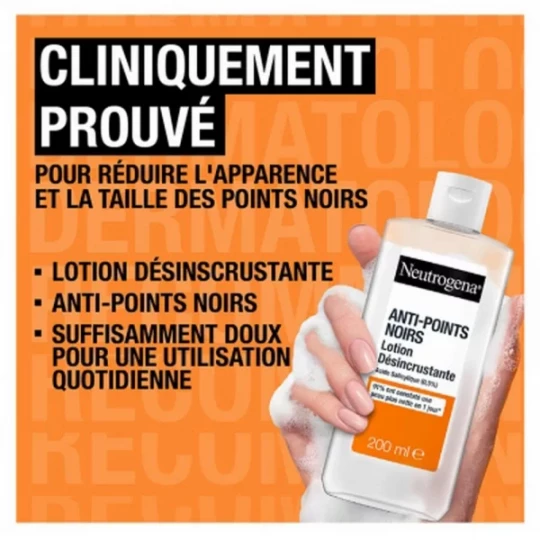 Neutrogena Lotion Désincrustante Anti-Points Noirs 200 ml - image 3