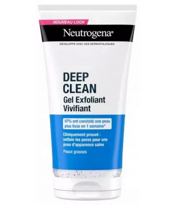 Neutrogena Deep Clean Gel Exfoliant Vivifiant 150 ml