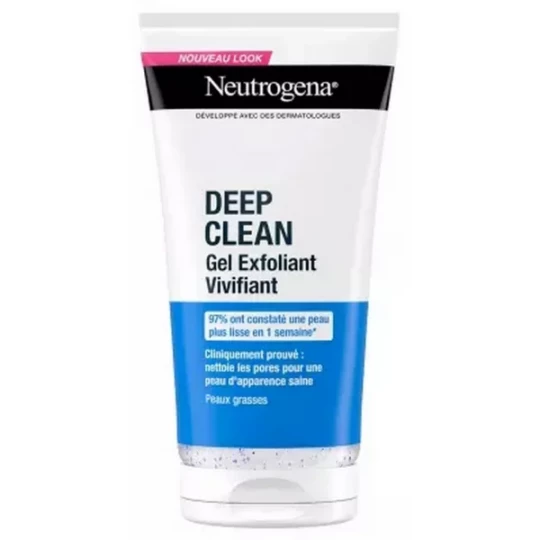 Neutrogena Deep Clean Gel Exfoliant Vivifiant 150 ml