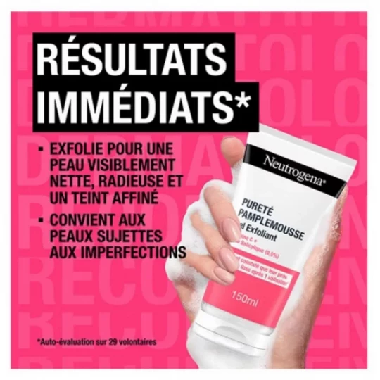 Neutrogena Gel Exfoliant Pureté Pamplemousse 150 ml - image 2