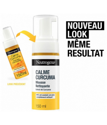 Neutrogena Calme Curcuma Mousse Nettoyante 150 ml