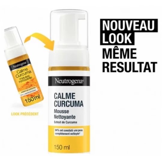 Neutrogena Calme Curcuma Mousse Nettoyante 150 ml - image 4