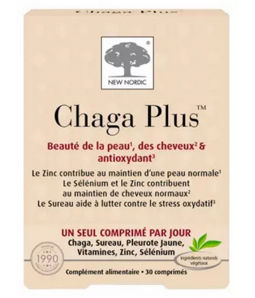 New Nordic Chaga Plus Comprimés x 30