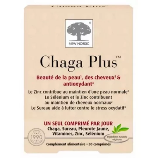 New Nordic Chaga Plus Comprimés x 30